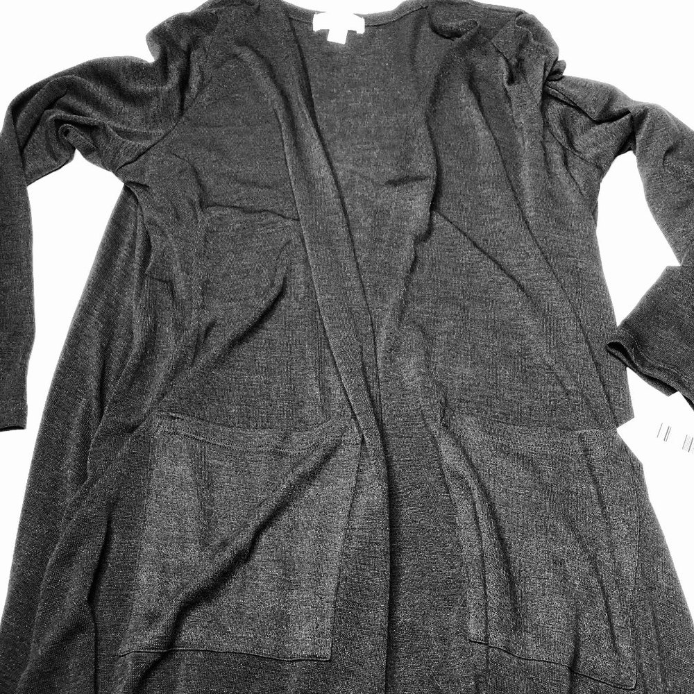 Medium LuLaRoe Sarah Cardigan Duster Sweater